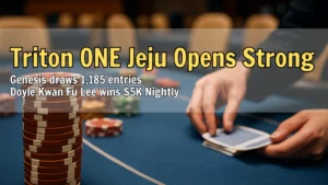 Triton ONE Jeju opening with Genesis and Doyle Kwan Fu Lee champion – PokerOffer