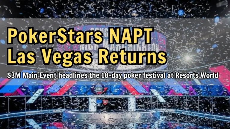 NAPT Las Vegas Main Event champion wins $765,200 prize | PokerOffer