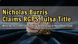 RunGood Poker Series Grand Prix champion ring gold trophy image PokerOffer