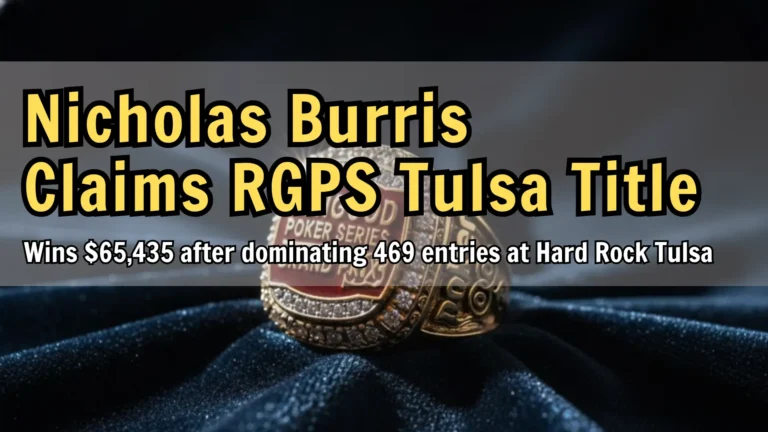 RunGood Poker Series Grand Prix champion ring gold trophy image PokerOffer