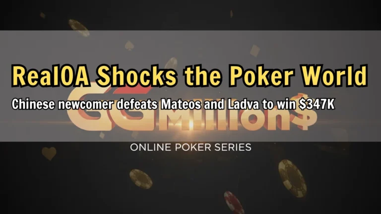 RealOA wins GGPoker GGMillion$ title for $347K
