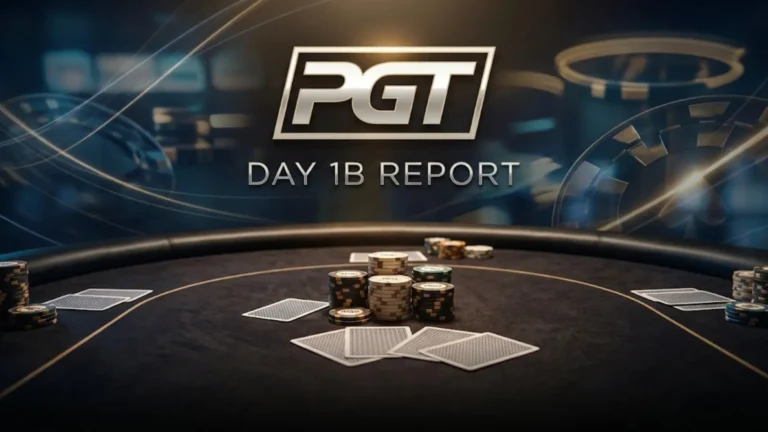 Daniel Maor and Calvin Anderson lead PGT True Classic Day 1B chip counts - PokerOffer