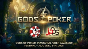 Gods of Poker Eden Awakens Jeju 2025 Launch CTP JPPS Partnership Prize Pool PokerOffer
