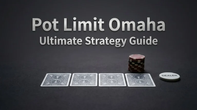 2026 Pot Limit Omaha (PLO) rules and strategy guide cover image.