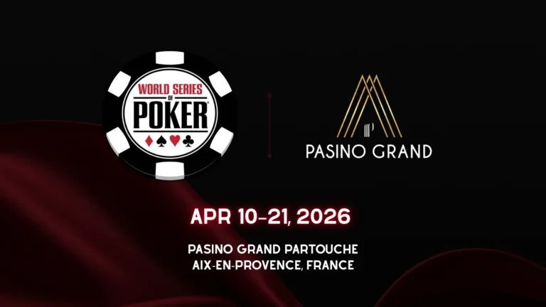 2026 WSOP Circuit Pasino Grand Partouche cover image with WSOP logo and Apr 10–Apr 21, 2026 dates in Aix-en-Provence, France