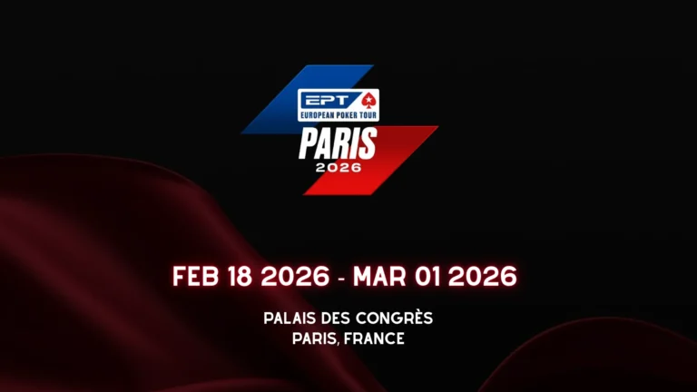 EPT Paris 2026 cover image with Feb 18–Mar 1, 2026 dates at Palais des Congrès in Paris, France