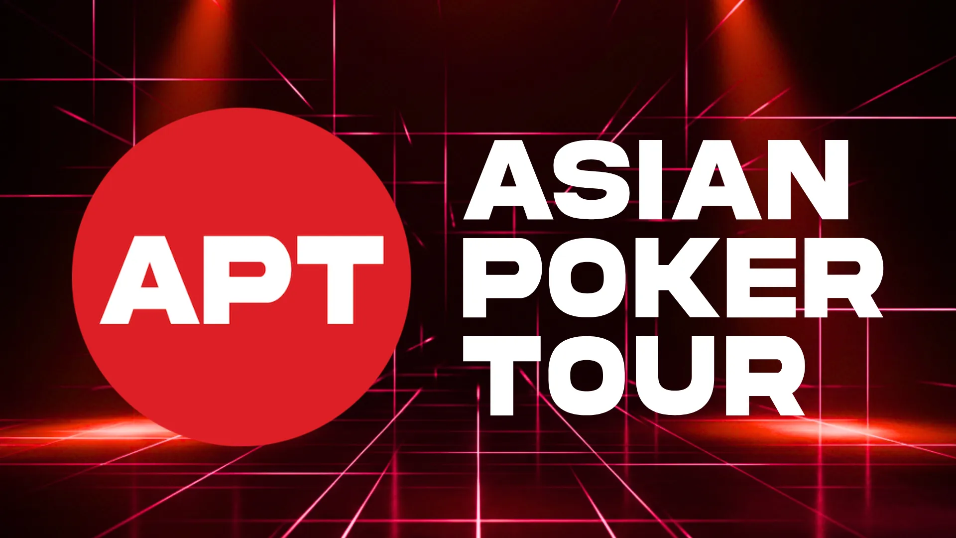 APT Poker logo – Asian Poker Tour official cover image, 2026 season