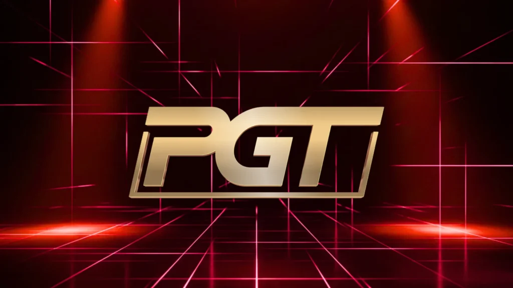 PGTポーカーロゴ – PokerGO Tour 世界最高峰ハイローラーシリーズ公式カバー画像